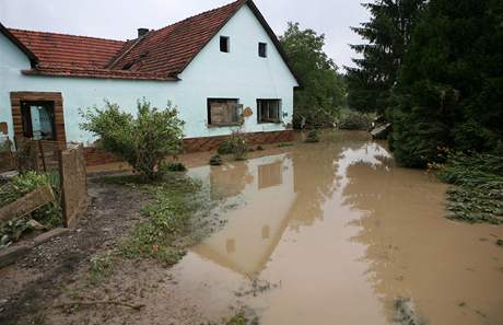Povodn na severu Moravy
