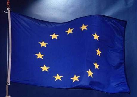 Vlajka Evropské Unie.