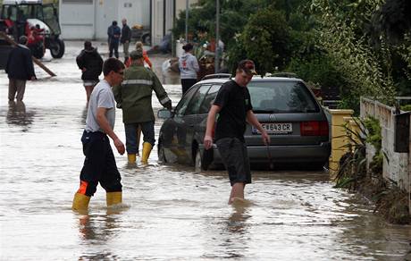 Záplavy v Rakousku