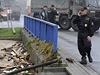 policisté zasahují v Jeseníku nad Odrou