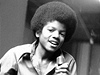 Michael Jackson. Ve 13-ti letech v roce 1972 jako nejmaldí len souboru Jackson Five. 