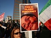 Demonstranti v Los Angeles vyjadují soutrast s Íránci zabitými pi protestech v Teheránu.