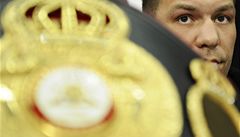 Ruslan agajev na tiskovce.