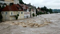 Hornorakouský Steyr zaplavuje velká voda. | na serveru Lidovky.cz | aktuální zprávy