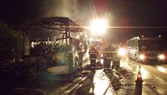 Sho�elý autobus na D1