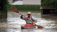 Záplavy v ji�ním N�mecku