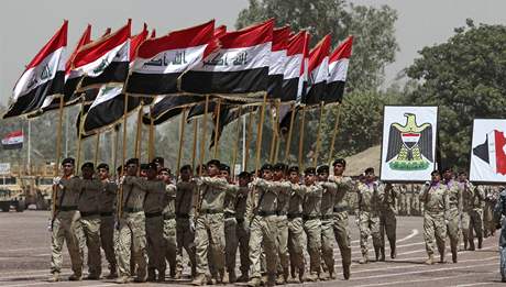 Irácká armáda pokrauje v protiofenziv.