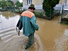 eka Blanice zatopila 28. ervna Strunkovice v Jiních echách.
