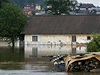 Záplavy v Jiních echách. Pod vodou se ocitli obyvatelé Protivína.