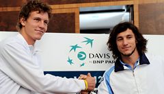 Tom� Berdych a Juan Monaco.