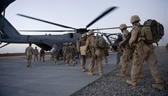 Amerit vojci zahjili ofenzvu proti bat Talibanu v Afghnistnu
