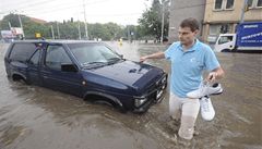 Severovchod Polska suuj bouky, blesk zabil rybe 