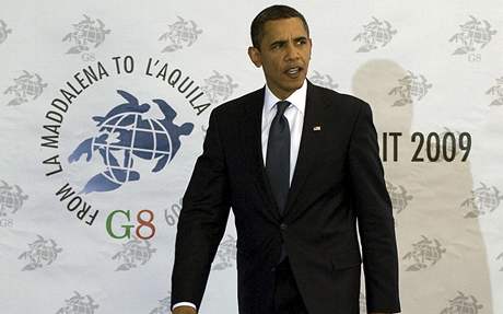 Barack Obama na summitu G8