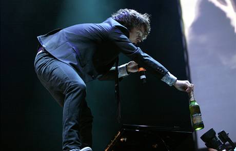 Hlavní hvzdou letoního 8. roníku hudebního festivalu Colours of Ostrava byl popjazzový zpvák Jamie Cullum.