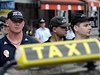 Taxikái mli konflikt s policií