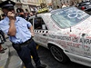 Taxikái mli konflikt s policií