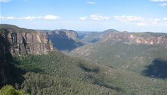 Australské pohoří Blue Mountains