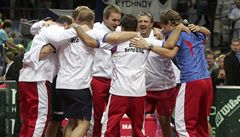 Češi jsou po třinácti letech v semifinále Davisova poháru