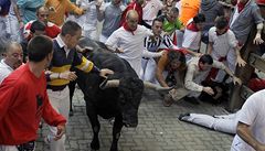 Sarfermínské slavnosti a tradi�ní b�h býk�