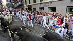 Sarfermínské slavnosti a tradi�ní b�h býk�