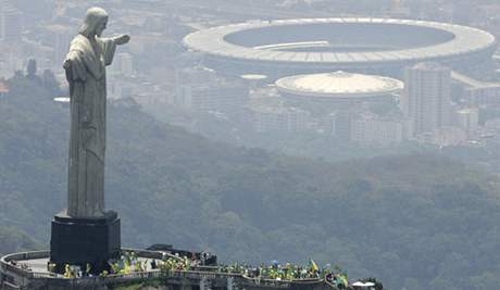 Stadion Maracan v Riu de Janeiro.