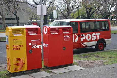Australská pošta.