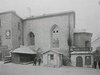 Archivní zábry kaple ped a pi rozebírání -  1904-1908