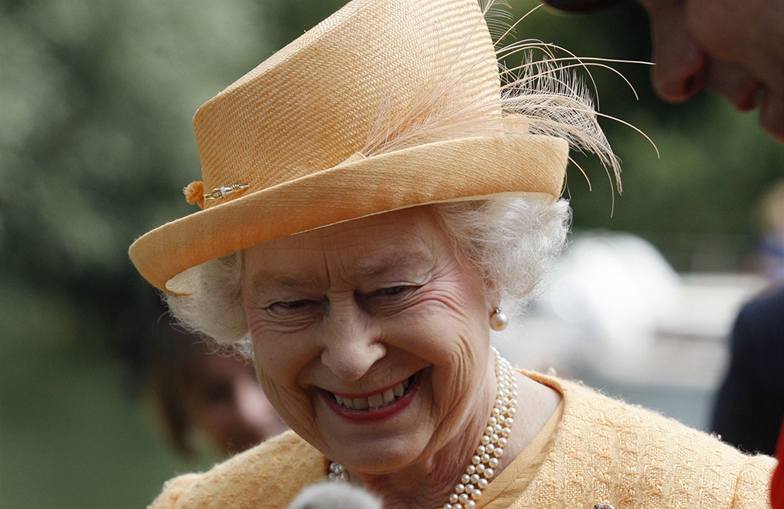 Britská královna Al�b�ta II