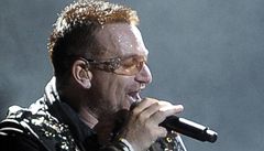 Bono se uzdravil a U2 zahraj v Evrop, pt rok zam do USA