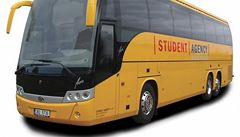 Autobus STUDENT AGENCY - ilustrační foto