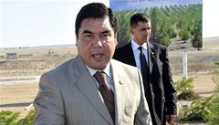 Turkmenský prezident Gurbanguli Berdymuhamedov.