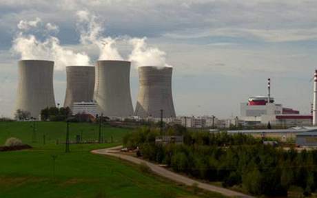 Jaderná elektrárna Temelín.