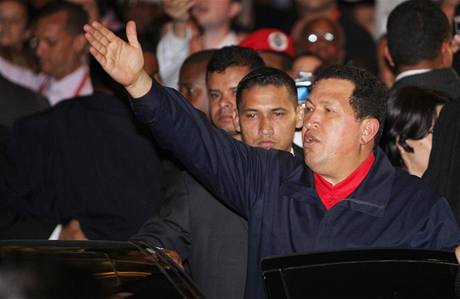 Venezuelský prezident Hugo Chávez