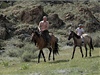 Vladimír Putin se projídl sibiskou krajinou do pl tla nahý, záí 2009