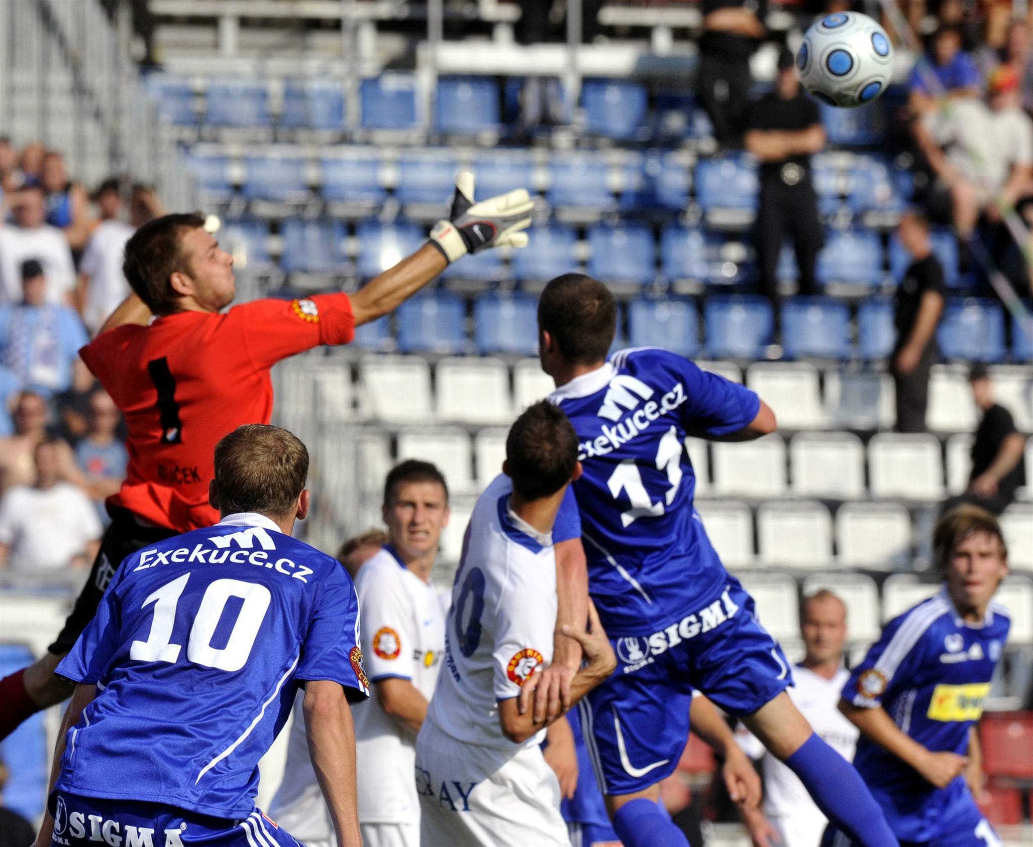 Olomouc vs. Baník. 