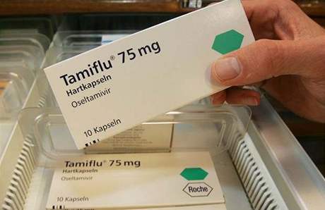 Lék Tamiflu - ilustraní foto.
