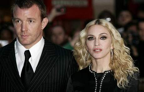 Madonna a její bývalý manel Guy Ritchie.