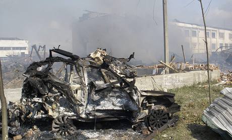 Výbuch v Ingusku zabil minimáln 18 lidí