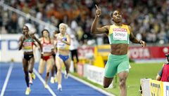 Caster Semenyaová vyhrála bh en na 800 metr