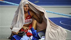 Jelena Isinbajevová na MS v Berlín vyhoela.