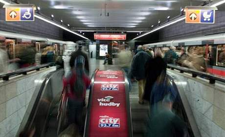 Praské metro - ilustraní foto.