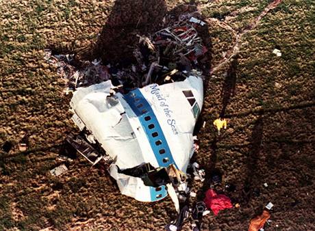 Letecký atentát u Lockerbie (1988).