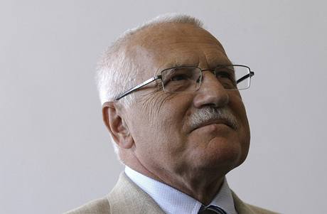 Václav Klaus v Domalicích