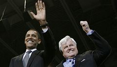 Obama o Kennedym: USA ztratily největšího senátora naší doby