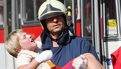 Nejv�t�í cvi�ení záchraná�� v d�jinách ji�ní Moravy dostalo název Trauma. Simulovalo hromadnou havárii na dálnici D1.