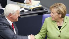 'Kancléřskou debatu' sledovalo 20 milionů lidí, fandí Steinmeierovi