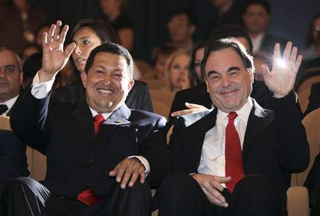 Hugo Chavez a Oliver Stone