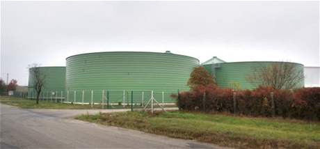 Bioplynová stanice ve Velkém Karlov na Beclavsku