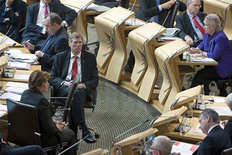 Skotský parlament.