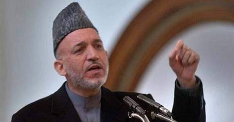Afghánský prezident Hamid Karzáí.